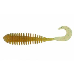 Твистер Berkley Powerbait Pulse Worm Saltwater 3.8" цв. Moebi