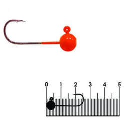 Джиг-головка TroutTheme - 0,75 гр - Красная №2