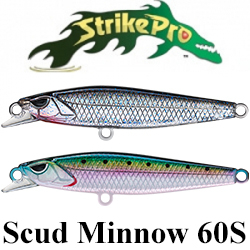 Strike Pro Scud Minnow 60S (Lipslide 60) (EG-241)