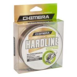 Леска Chimera Hardline Fluorocarbon Coating Chameleon Golden Green 100m # 0.181
