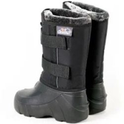 Сапоги-дутики мужские на липучке "СЛЕДОПЫТ", ЭВА, 4-слойный меховой вкладыш, -50°С, р.43, черный