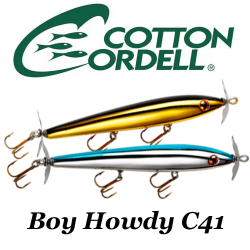 Cotton Cordell Boy Howdy C41