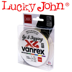 Lucky John Vanrex Egi & Jigging Х4 Braid Multi Color 150м