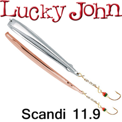 Lucky John Scandi с цеп. и крючком 11.9гр.