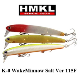 HMKL K-0 WakeMinnow Salt Ver 115F