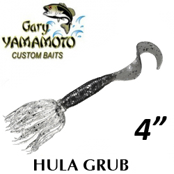 Gary Yamamoto Hula Grubs SingleTail  10