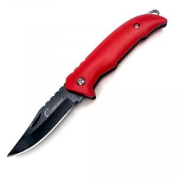 Нож туристический "Следопыт", дл. клинка 64 мм, ручка оранжевая