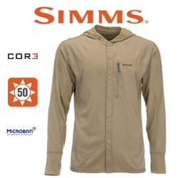 Simms Intruder Fishing Hoody, Tan