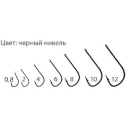 Крючки Saikyo KH-10006 Sode Ring BN №10 (10шт)