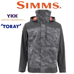 Simms Challenger Jacket Hex Camo Carbon