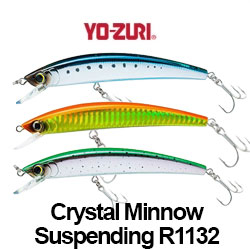 Yo-Zuri Crystal Minnow Suspending R1132