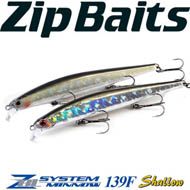 ZipBaits ZBL System Minnow 139F Shallow