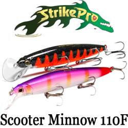 Strike Pro Scooter Minnow 110F EG-186F