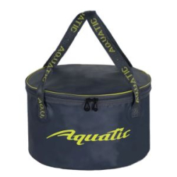 Герметичное ведро Aquatic В-16С для замешивания корма с крышкой 20л (цвет: синий)