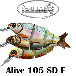 Izumi Shad Alive 105 SD Floating