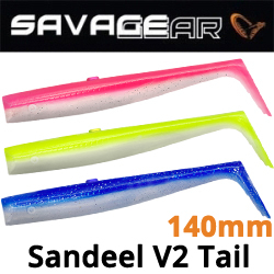 Savage Gear Sandeel V2 Tail 140