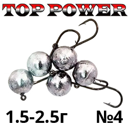 Top Power Micro FireJig крючок №4