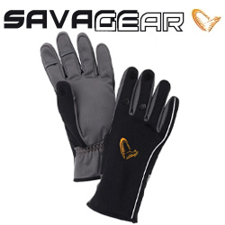 Savage Gear Softshell Winter Glove Black