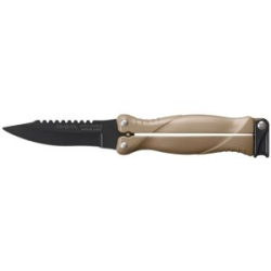 Нож складной Daiwa Fish Knife Type2 +F #Coyote