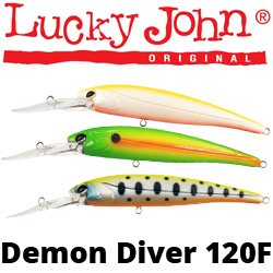 Lucky John Original Demon Diver 120F