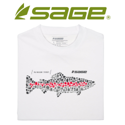 Sage 7571 Brook Trout Logo Tee