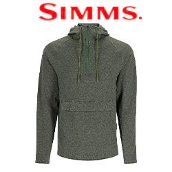 Simms Vermilion Hoody, Riffle Green Heather