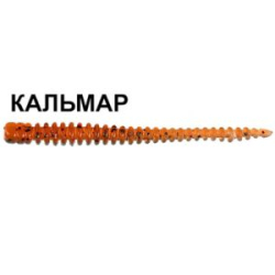 Силиконовая приманка Crazy Fish Cruel leech 1.6" 85-38-10-6 кальмар цв. motor oil (моторное масло)