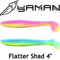 Yaman Flatter Shad 4"