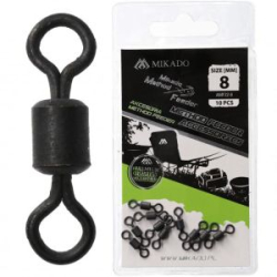 Вертлюг Mikado Method Feeder Swivel №8 (р.н. до 28кг/10шт) (AMF22-8)
