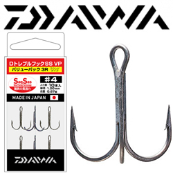 Daiwa D Treble Hook SS VP 3R