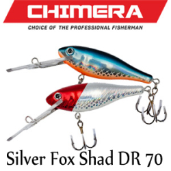 Chimera Silver Fox Shad DR 70mm/12g