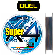 Duel PE Hardcore Super X4 200м 5Color