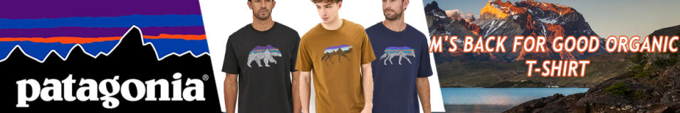 Patagonia M's Back For Good Organic T-Shirt BLKB