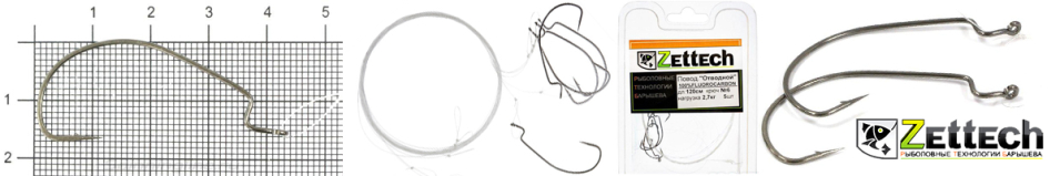 Отводной поводок Zettech 100% флюр. офсет.