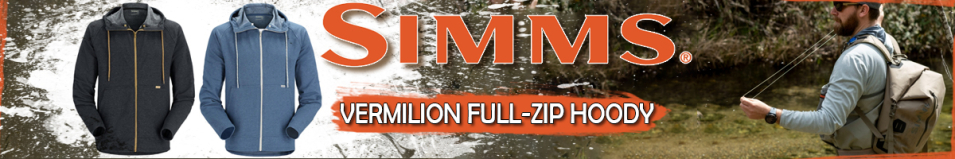 Simms Vermilion Full-Zip Hoody, Navy Heather