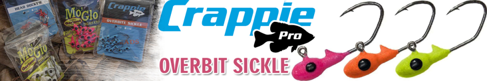 Crappie Pro Overbit Sickle Jig 1/48 oz