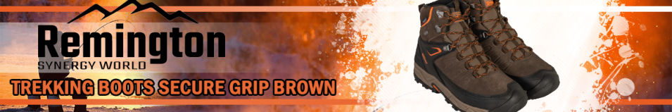 Remington Trekking Boots Secure Grip Brown