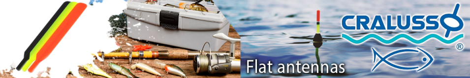 Cralusso Антенки для поплавков Flat antennas