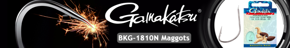 Gamakatsu BKG-1810N Maggots 60cм