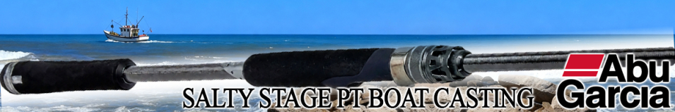 Abu Garcia Salty Stage PT Boat Casting