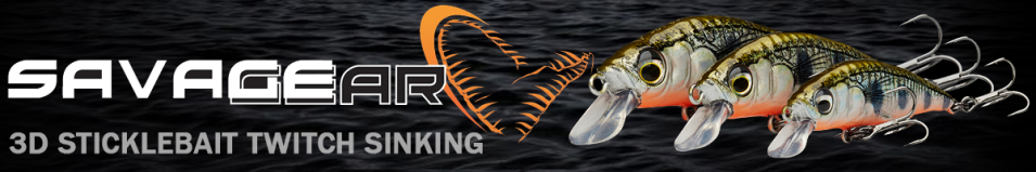 Savage Gear 3D Sticklebait Twitch 55 Sinking