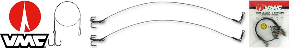 VMC C903 Поводок с тройником 40см