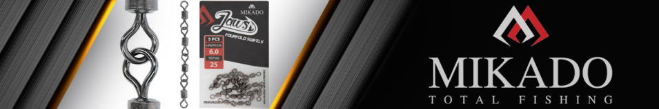 Mikado Jaws Swivel - Jaws Fourfold Swivels (AMA-J-001)