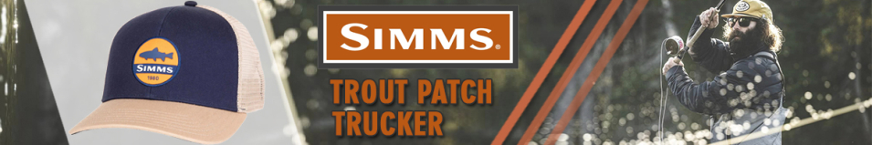 Simms Trout Patch Trucker '21, Navy