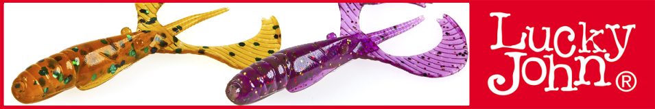 Lucky John Pro Series Curly Shrimp 3"