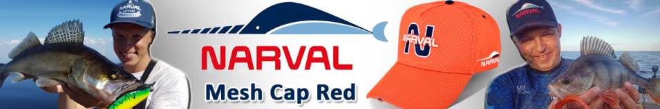 Narval Mesh Cap Red N