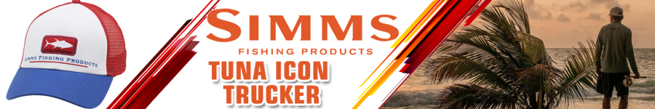 Simms Tuna Icon Trucker, White
