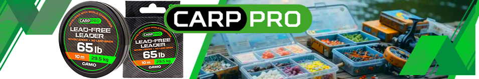 Carp Pro Lead Free Leader Camo Woven 10м