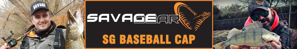 Savage Gear SG Baseball Cap Black Ink