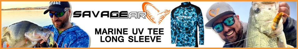 Savage Gear Marine UV Tee Long Sleeve Sea Blue T-Shirt